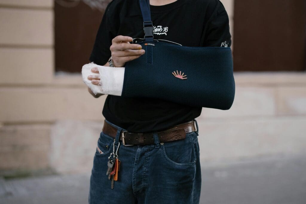 Client calling a personal injury attorney