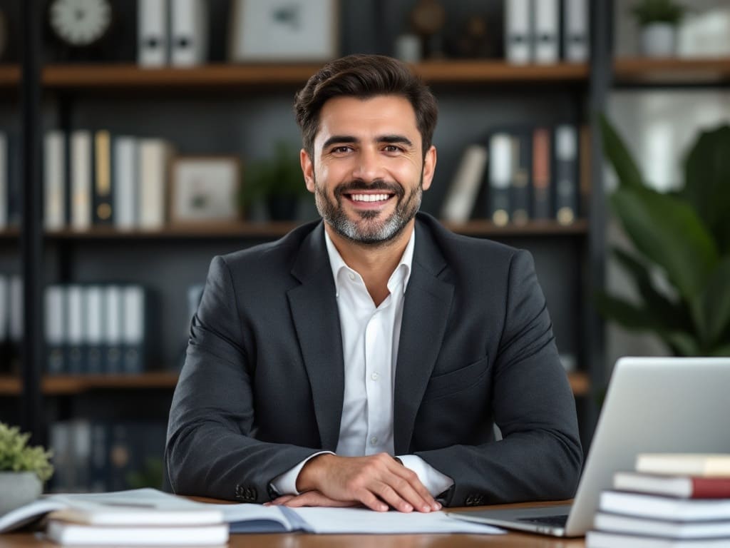 Immigration lawyer reviewing visa documents in Arizona